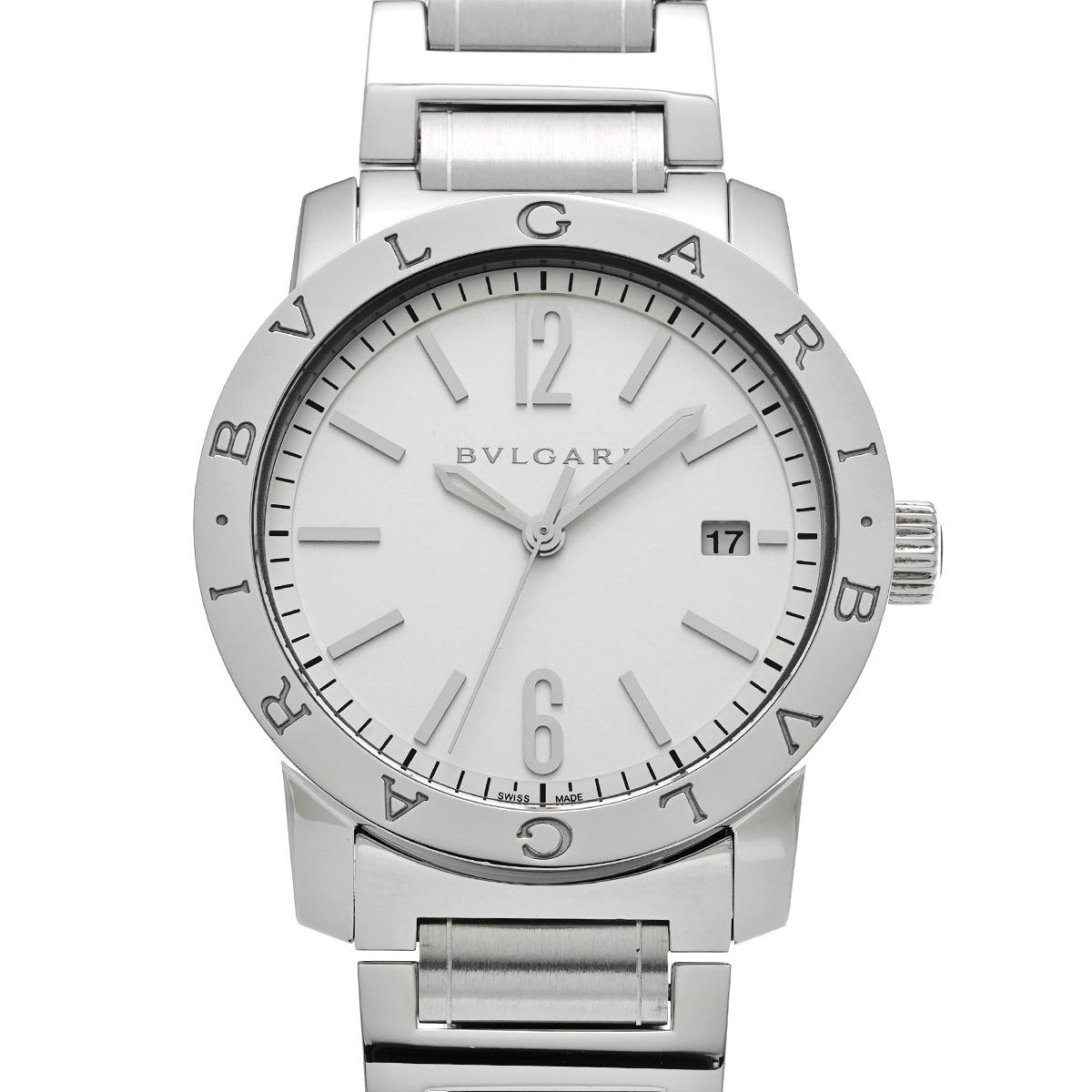 ブルガリ ブルガリブルガリ 102110 シルバー メンズ 時計 【中古