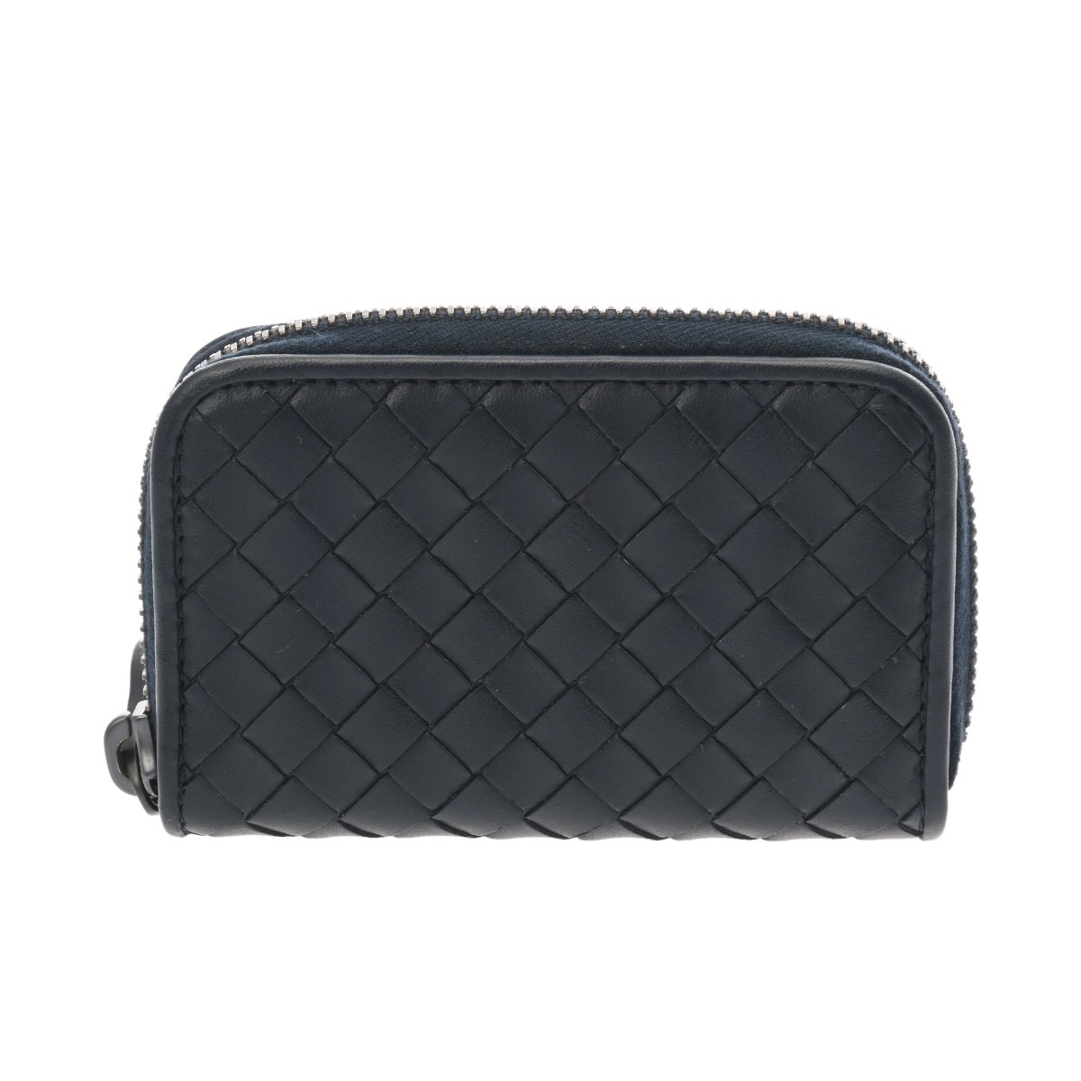 ボッテガ ヴェネタ イントレチャート ネイビー レザー ユニセックス