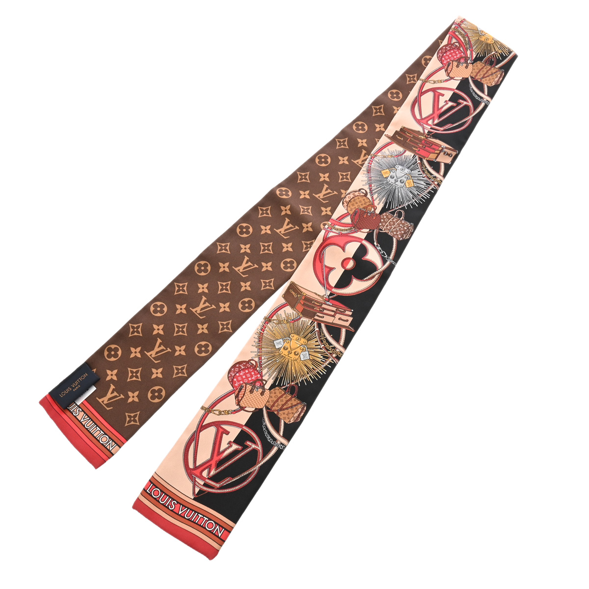 ルイ ヴィトン バンドー オールイン LV マルチカラー M77002 シルク100