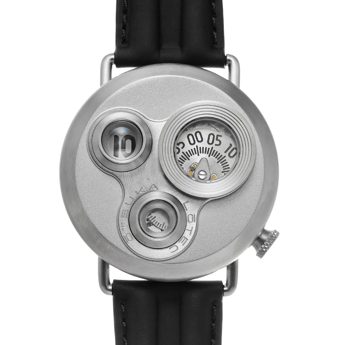 【新品未使用品】大塚ローテック7.5号 大塚ローテック 7.5号 No.7.5 シルバー メンズ 時計 【中古