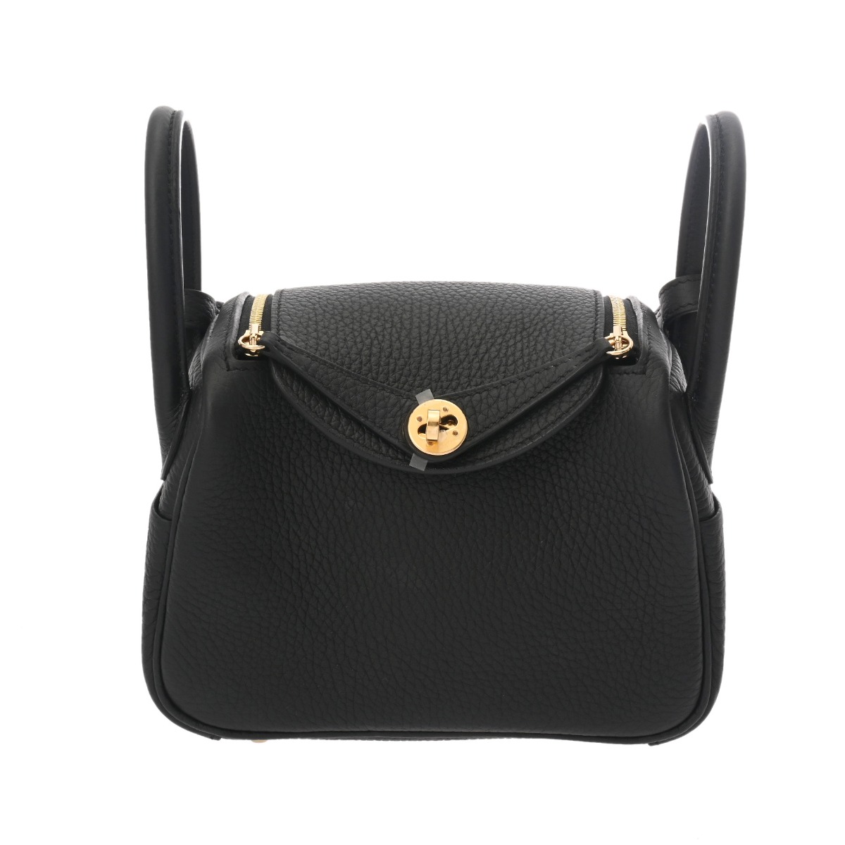エルメス リンディ ミニ 2 ブラック トリヨンクレマンス レディース バッグ 【未使用】【bag】