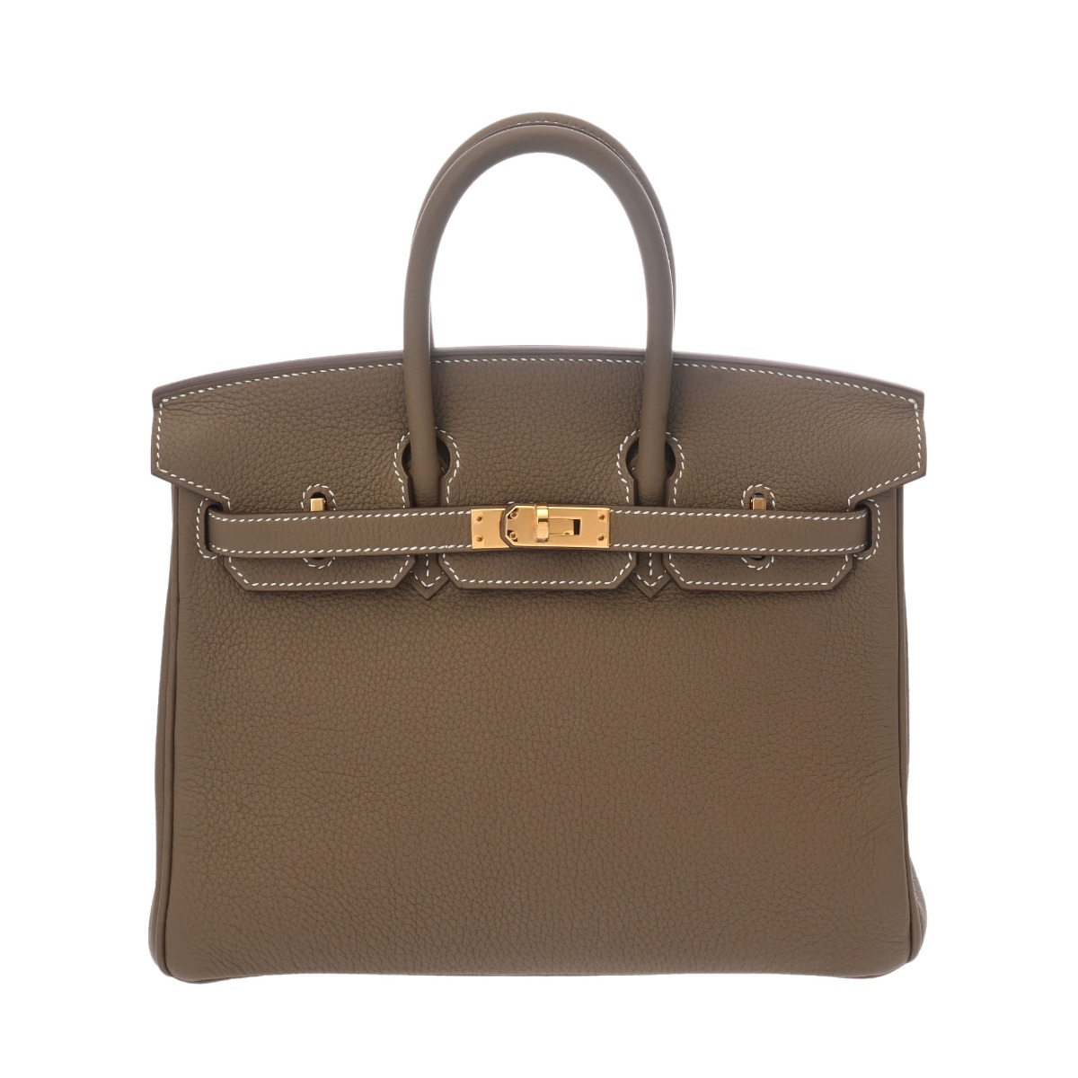 エルメス バーキン 25 エトゥープ トゴ レディース バッグ 【中古】【bag】