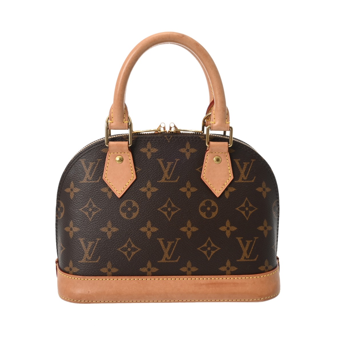 LOUIS VUITTON ハンドバッグ モノグラム アルマ 旧型 ブラウン 茶 LOUIS VUITTON ハンドバッグ モノグラム アルマ 旧型 ブラウン