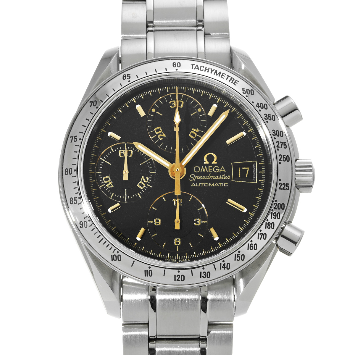 オメガ スピードマスター デイト 日本限定 3513.54 ブラック