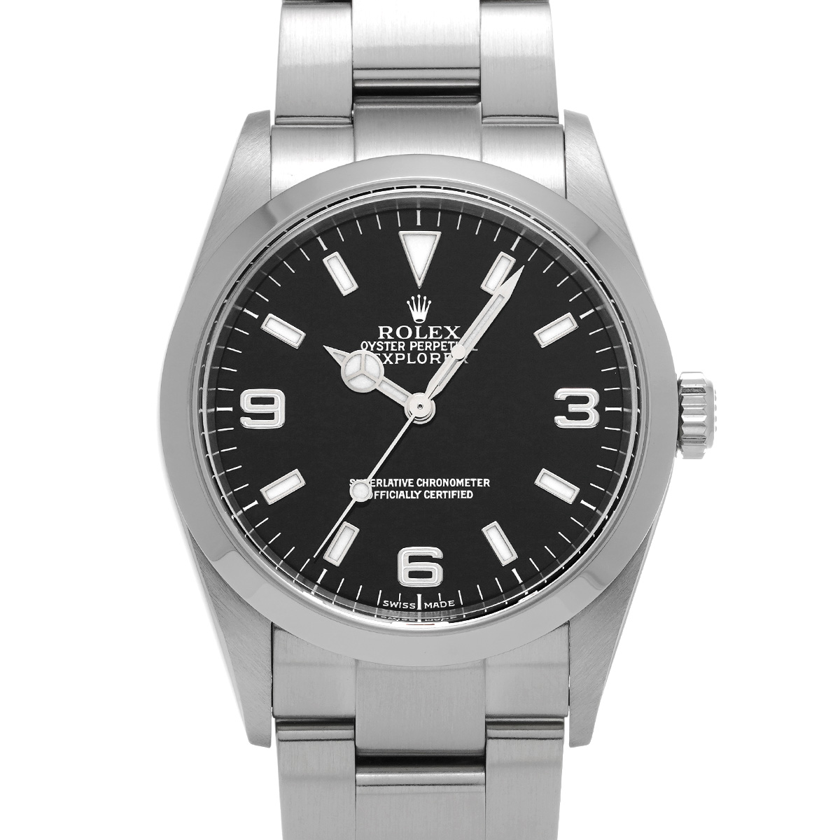 ロレックス エクスプローラー 114270 ブラック メンズ 時計 【中古】【wristwatch】