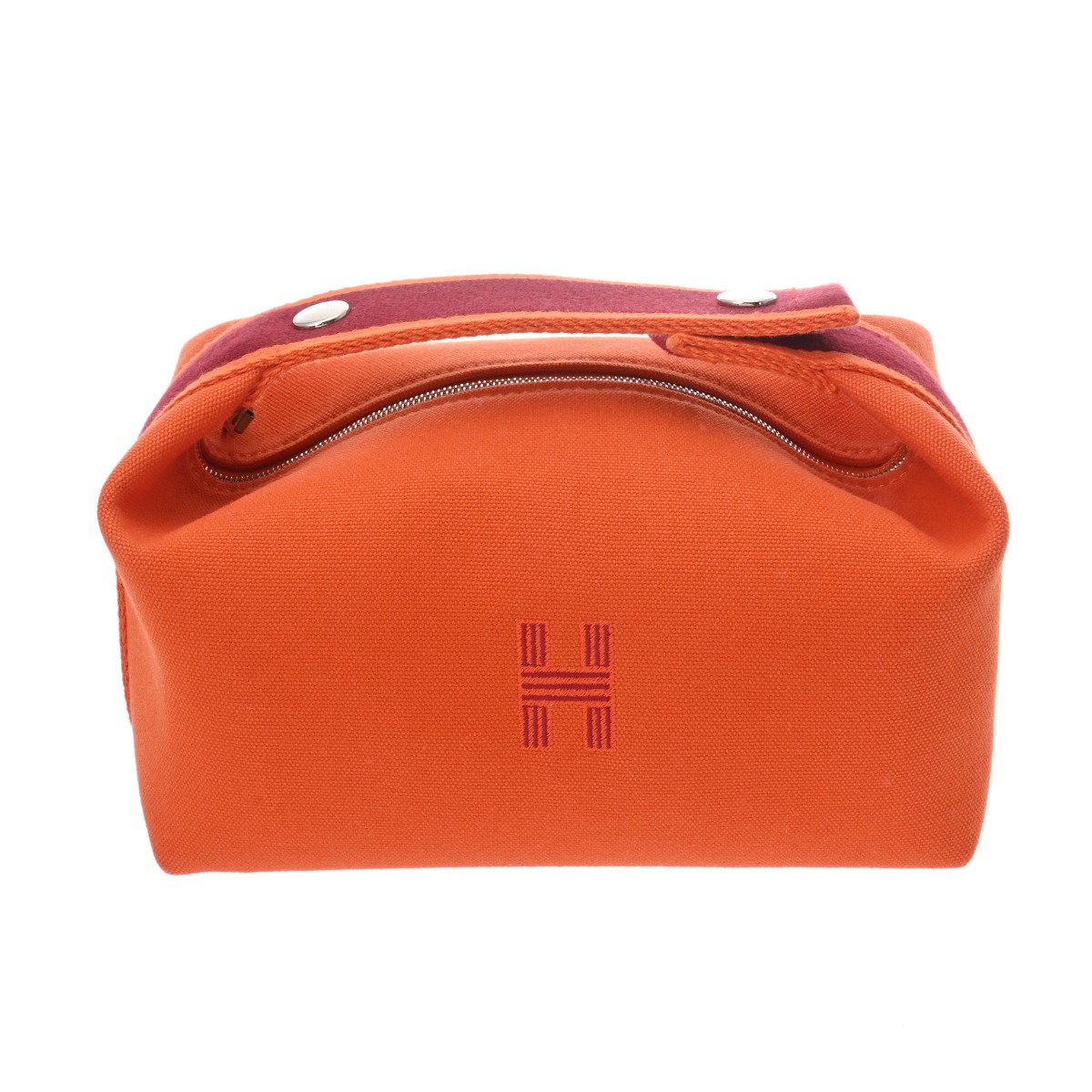 【美品】エルメス　ブリッドアブラック　PMサイズ　オレンジフー エルメスブリッドアブラックPMサイズオレンジフー