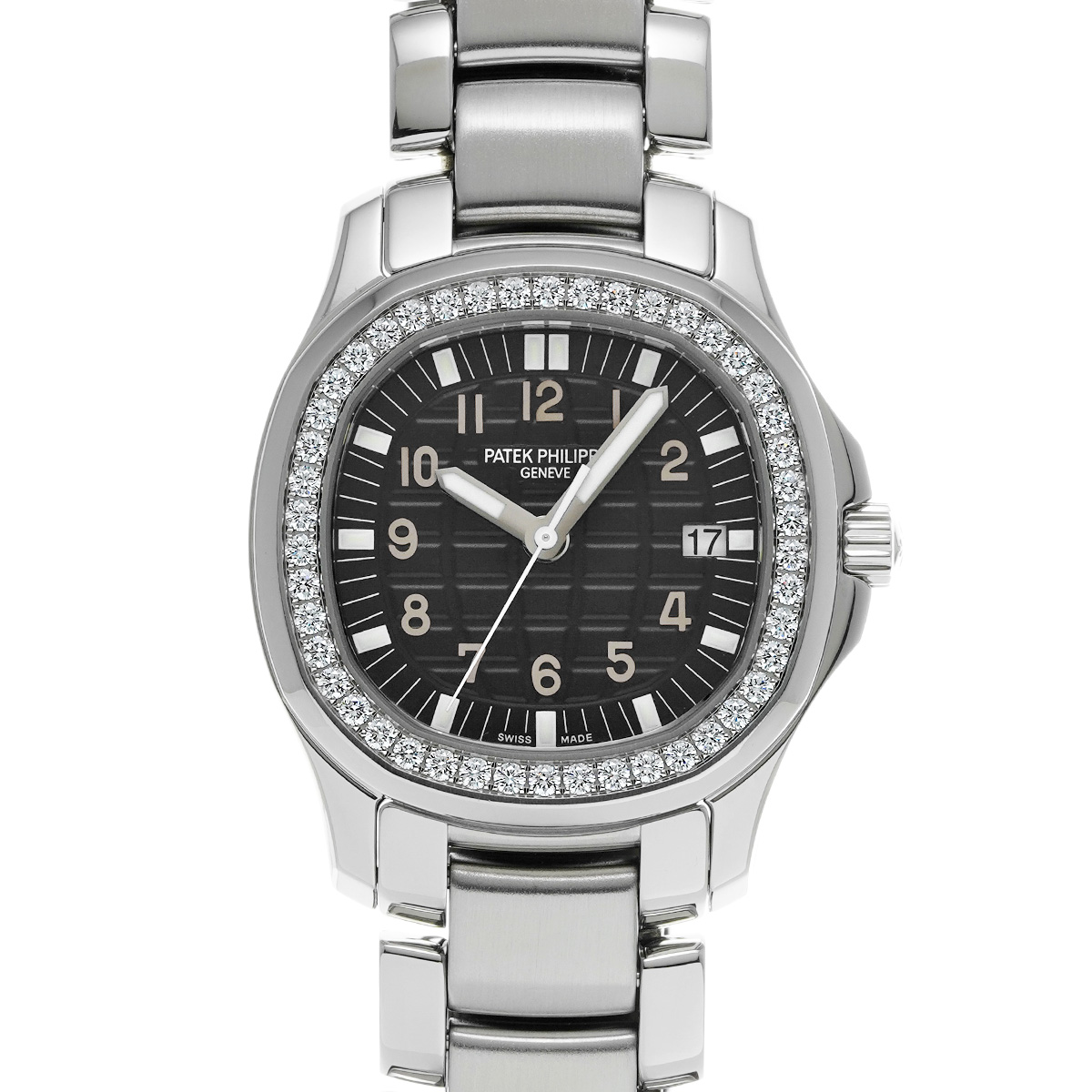 パテック フィリップ アクアノート ルーチェ 5087/1A-001 ブラック レディース 時計 【中古】【wristwatch】