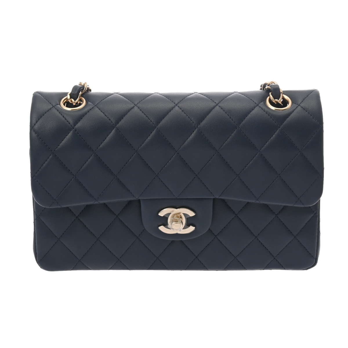 シャネル 23B ポケット付きバニティーバッグ ネイビー シャネル 23B ポケット付きバニティーバッグ ネイビー