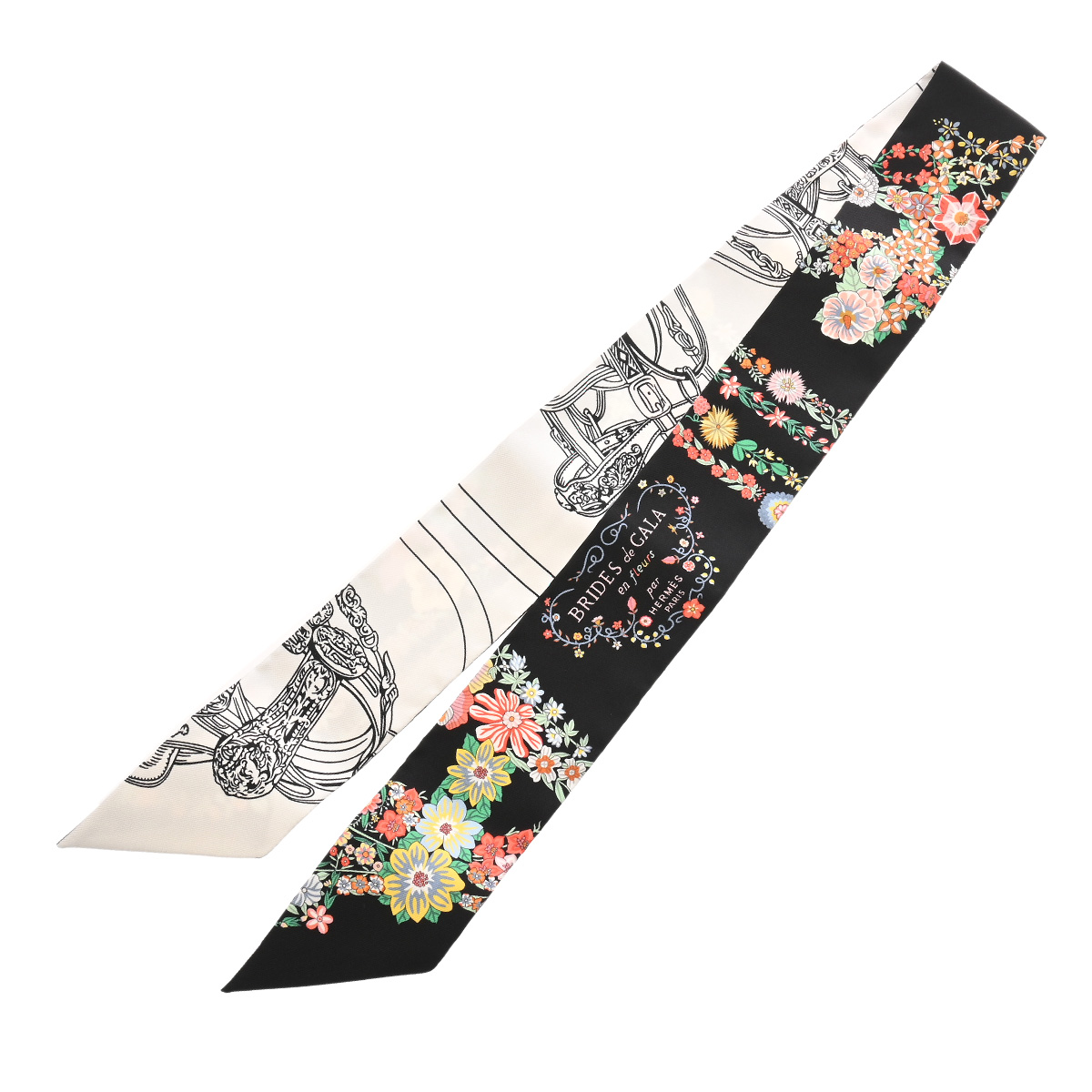 エルメス ツイリー　マルチカラー　ブラック　ホワイト　ベージュ　ゼブラ柄 楽天市場】【新品】 エルメス ツイリー チャーム パティスリー