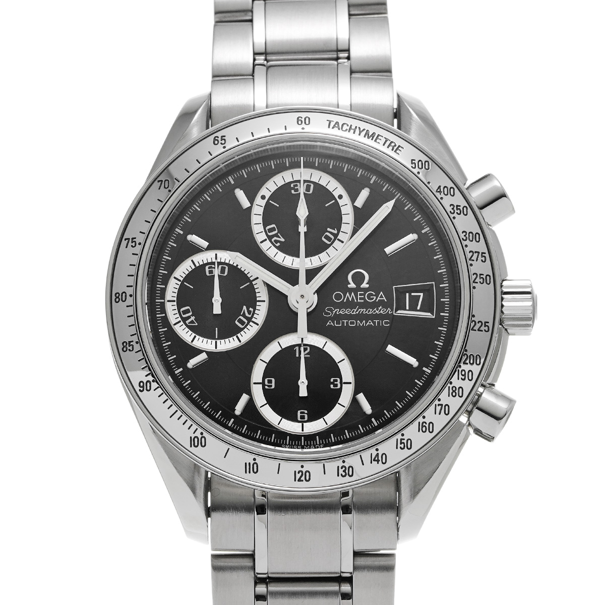 オメガ スピードマスター デイト 日本限定 3513.56 ブラック メンズ 時計 【中古】【wristwatch】