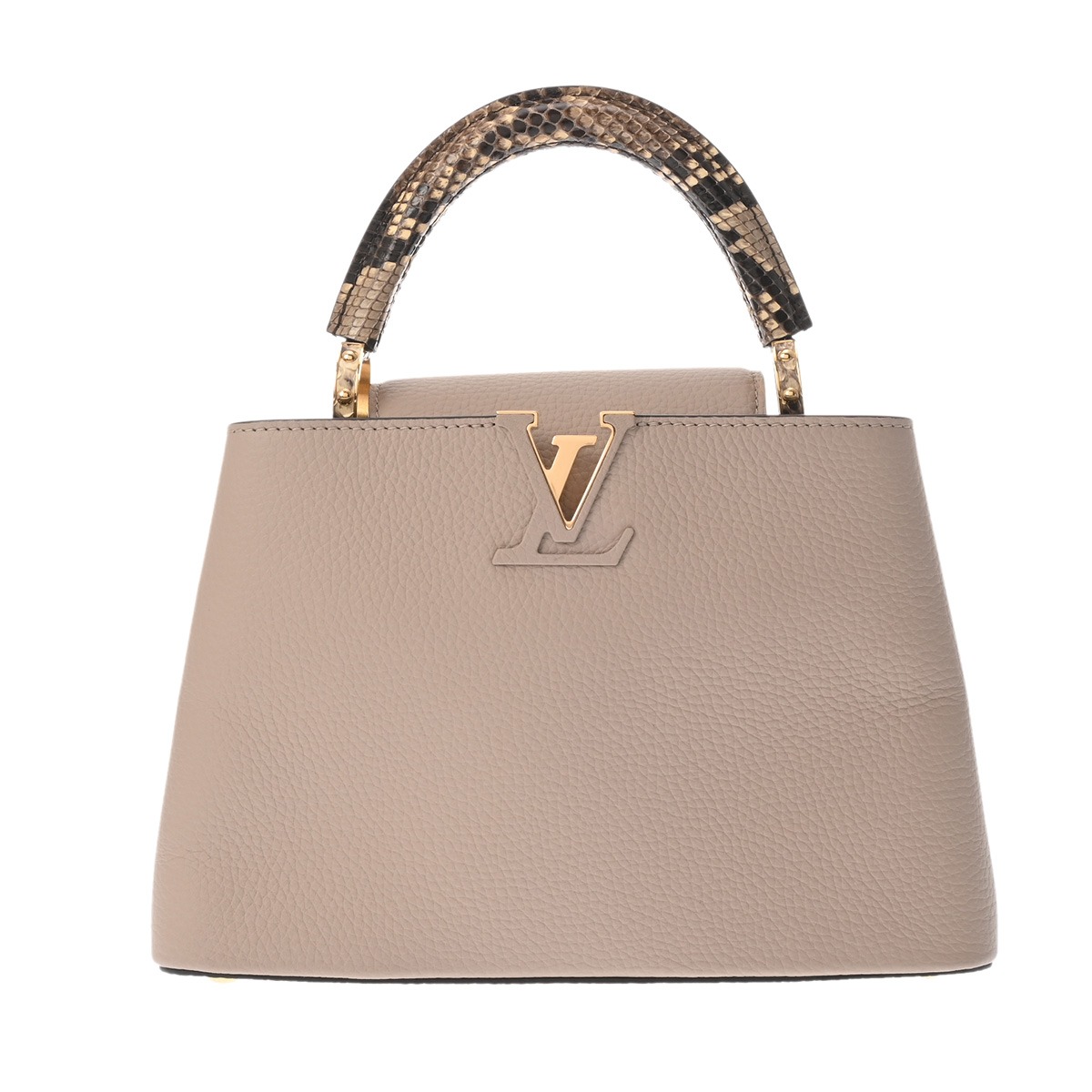 美品 ヴィトン　カプシーヌBB　ガレ　N92041 ハンドバッグ　パイソン カプシーヌ BB パイソン｜ルイ・ヴィトン 公式サイト - N92041
