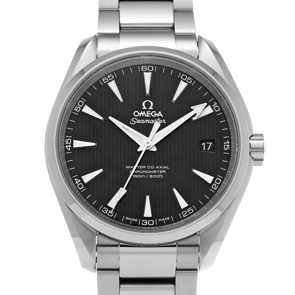 オメガ シーマスター アクアテラ マスターコーアクシャル 231.10.42.21.01.003 ブラック メンズ 時計 【中古】【wristwatch】