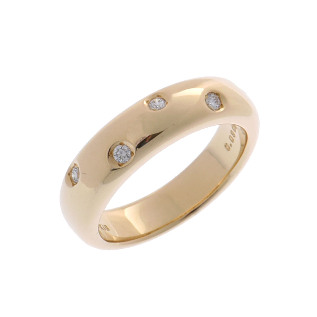 最終値下 中古品送料込 MIKIMOTO ミキモト ダイヤ リング 18K YG 楽天市場】MIKIMOTO / ミキモト ダイヤリング K18YG 0.34ct 13号