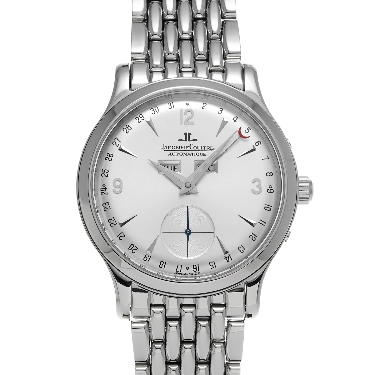 ジャガー ルクルト 140.880.872 シルバー メンズ 時計 【中古