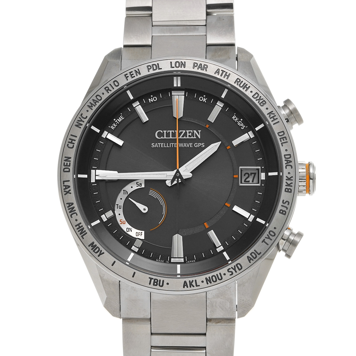 シチズン アテッサ エコ・ドライブ CC3081-52E シチズン アテッサ エコ・ドライブ電波時計 ACT Line CC3081-52E