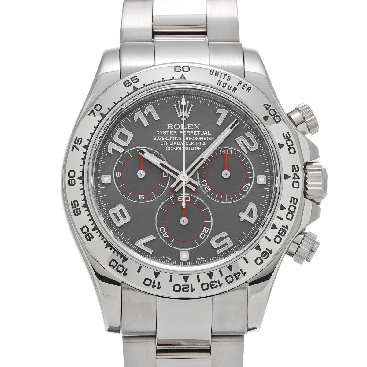 ロレックス コスモグラフ デイトナ 116509 グレー メンズ 時計 【中古】【wristwatch】