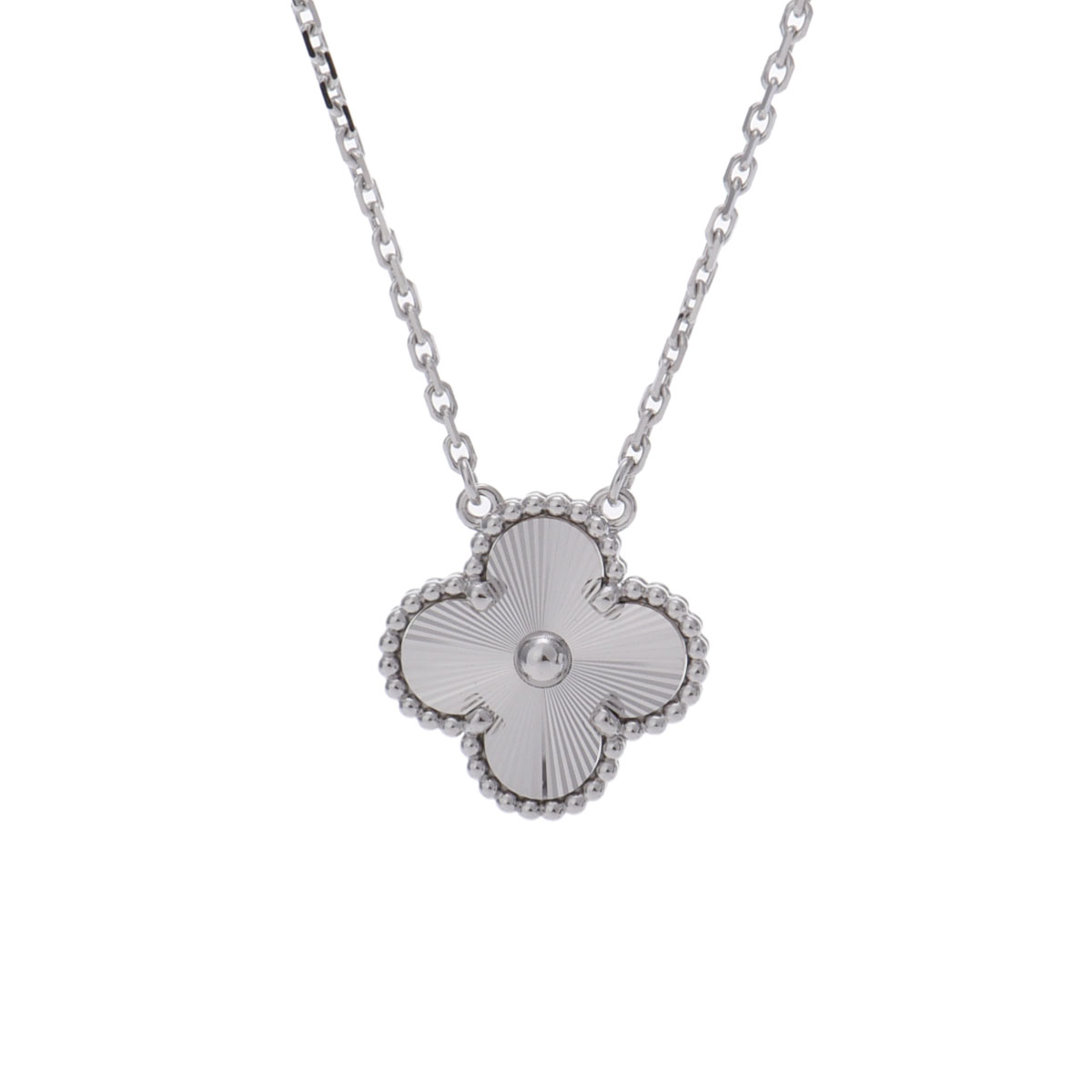 VCA ヴィンテージ アルハンブラ ネックレス ギヨシェ ヴァン クリーフ&アーペル ヴィンテージアルハンブラ ネックレス