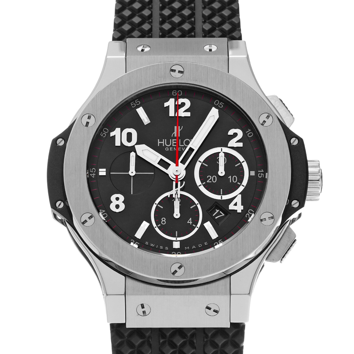 ウブロ ビッグバン スチール 301.SX.130.RX マットブラック メンズ 時計 【中古】【wristwatch】