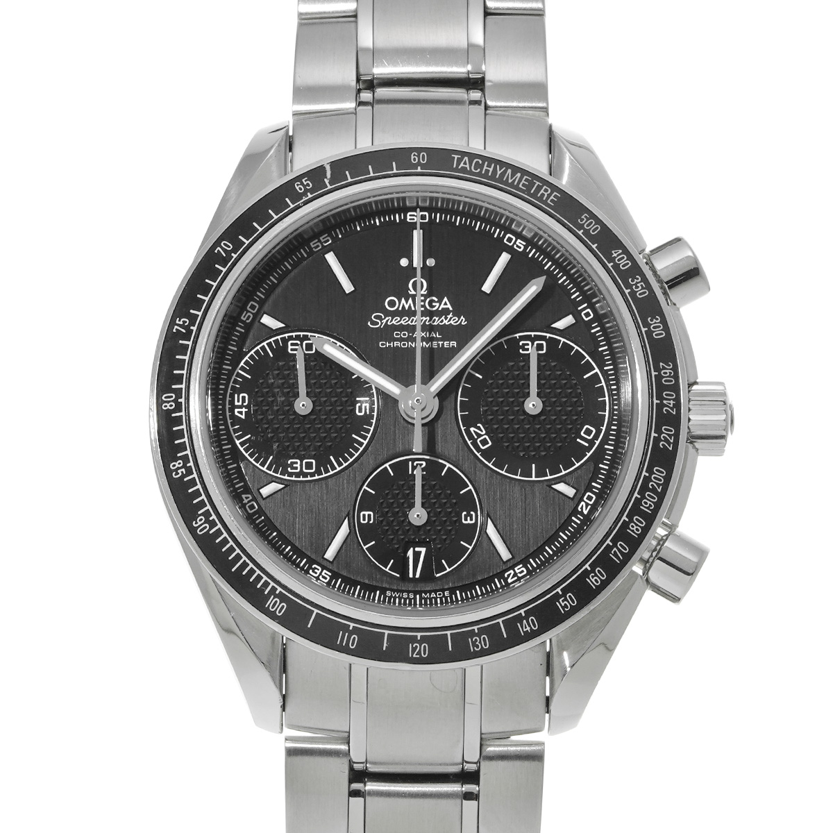 オメガ スピードマスター レーシング コーアクシャル 326.30.40.50.01.001 ブラック メンズ 時計 【中古】【wristwatch】