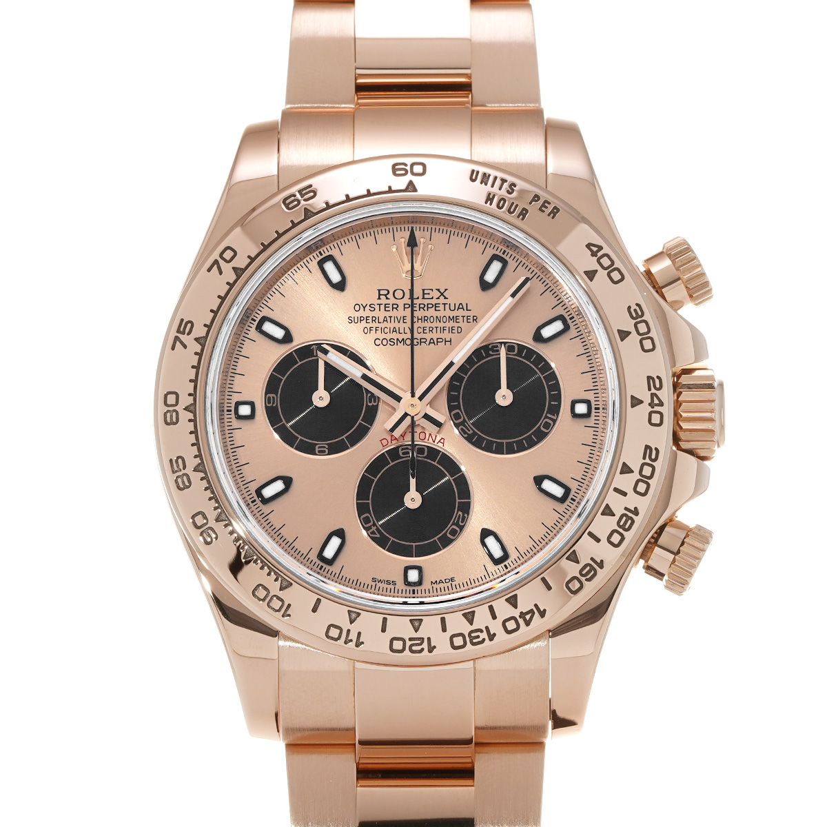 ロレックス コスモグラフ デイトナ 116505 ピンク/ブラック メンズ 時計 【中古】【wristwatch】