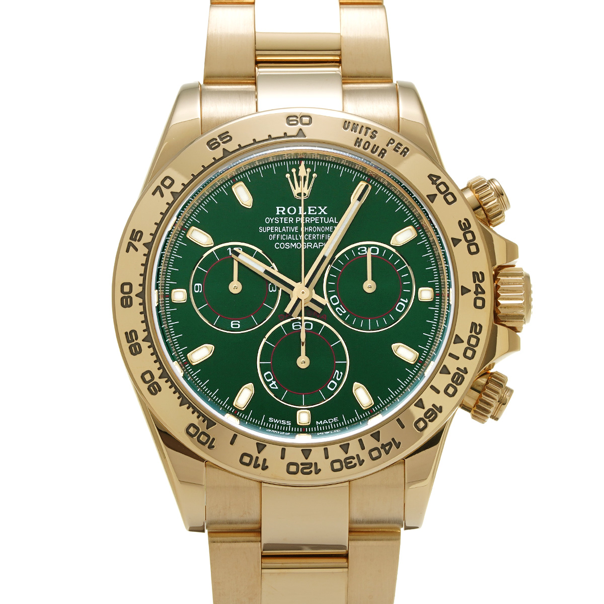 ロレックス コスモグラフ デイトナ 116508 グリーン メンズ 時計 【中古】【wristwatch】