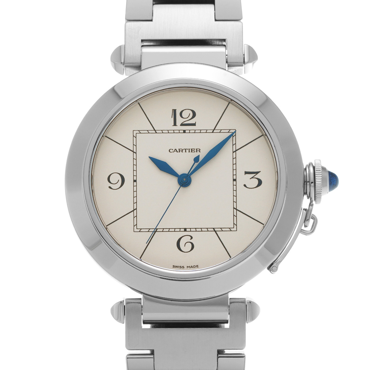 カルティエ パシャ 42MM オートマティック W31072M7 アイボリー メンズ