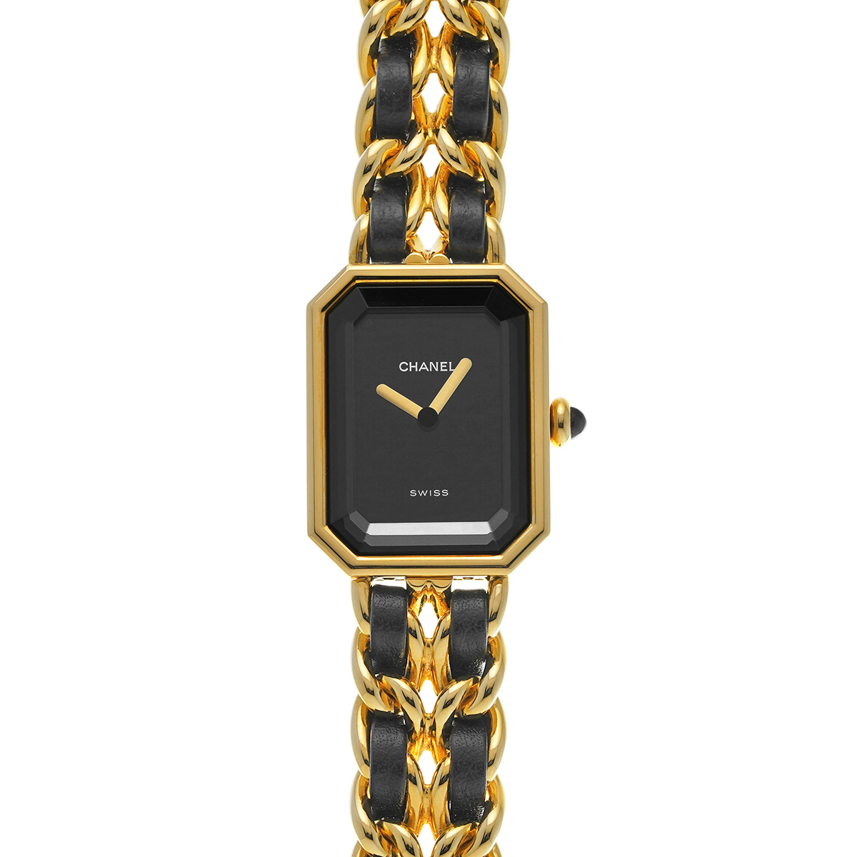 CHANEL シャネル プルミエール M クォーツ時計 黒金 レディース 不動 ik-00-0690764-2.jpg