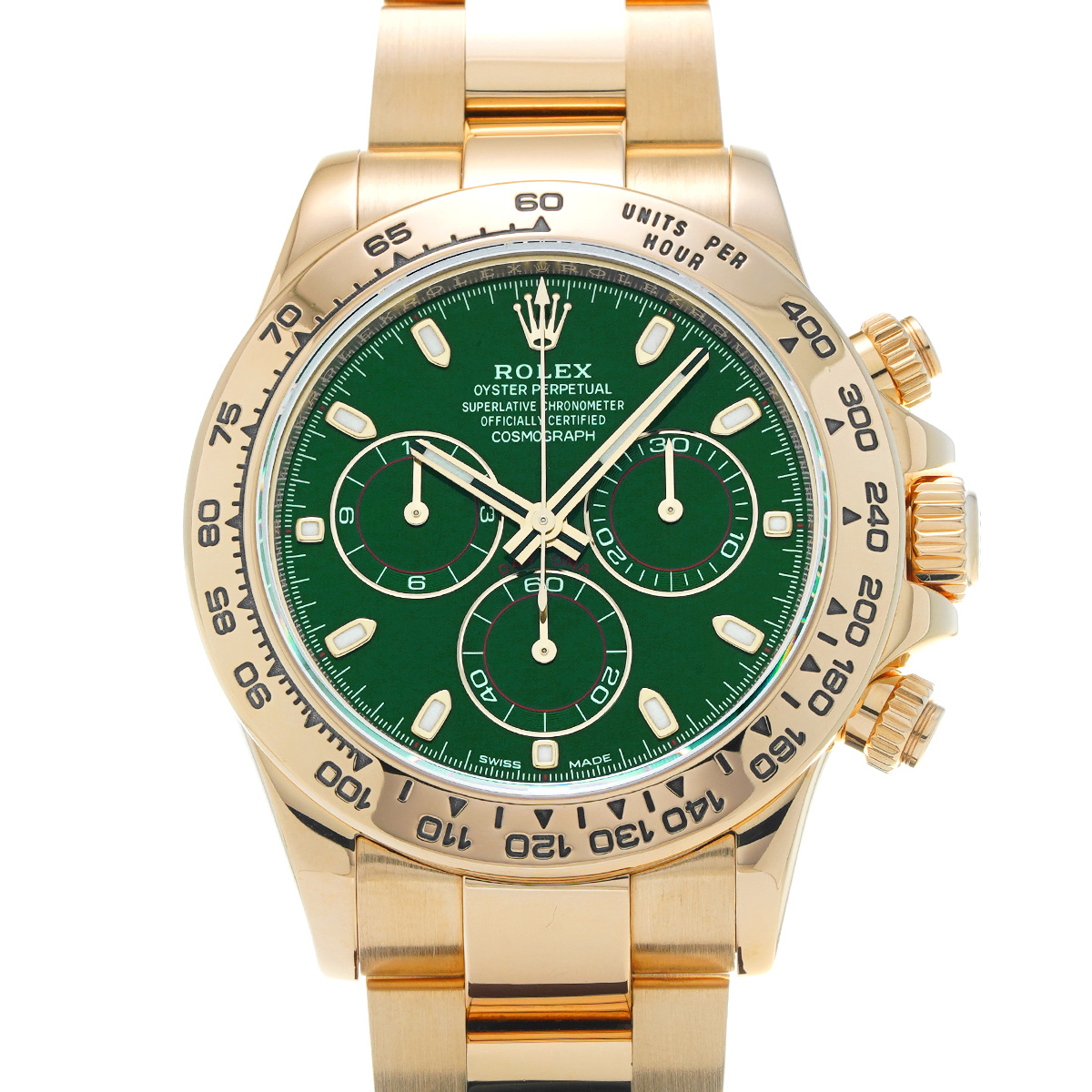 ロレックス コスモグラフ デイトナ 116508 グリーン メンズ 時計 【中古】【wristwatch】