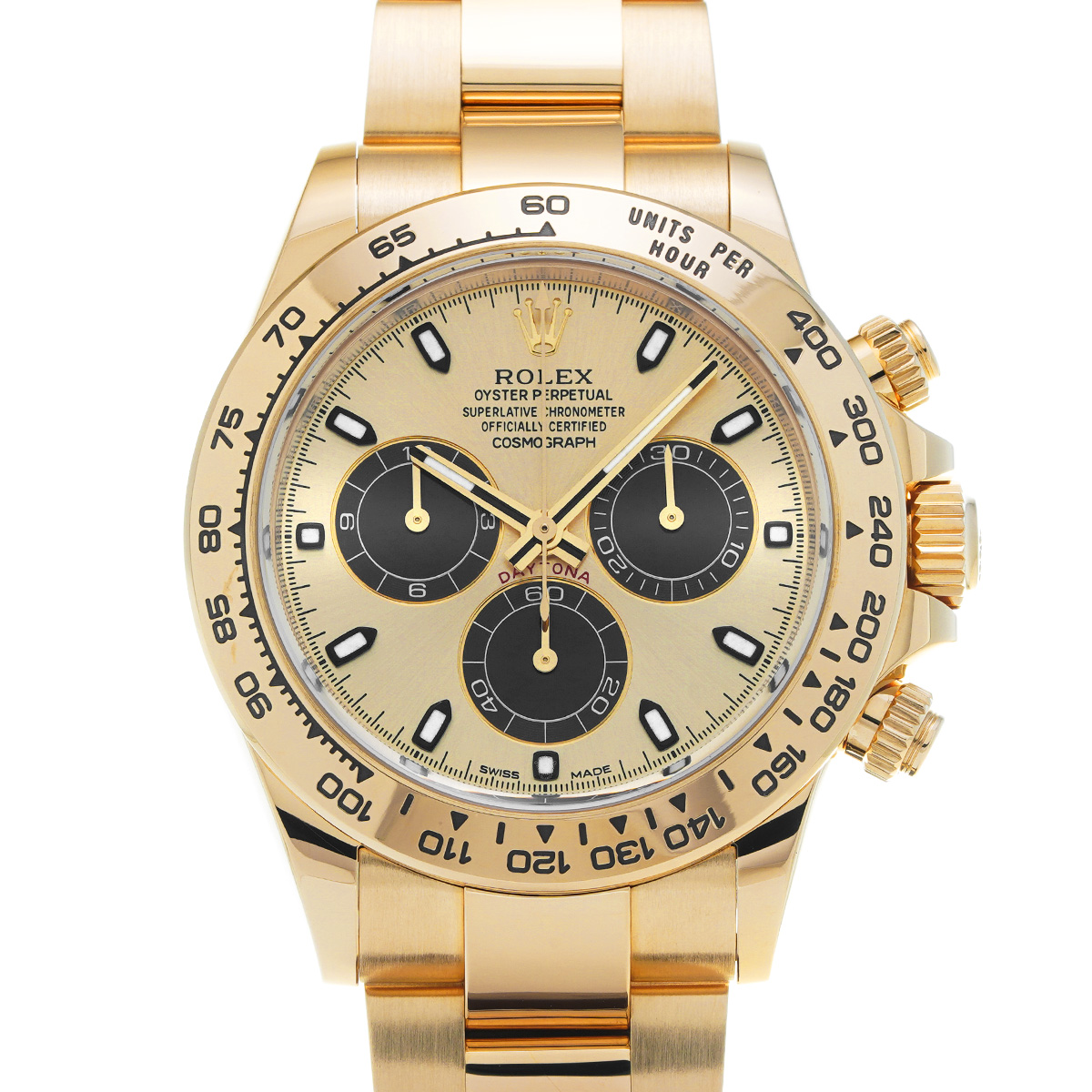 ロレックス コスモグラフ デイトナ 116508 シャンパン/ブラック メンズ 時計 【中古】【wristwatch】