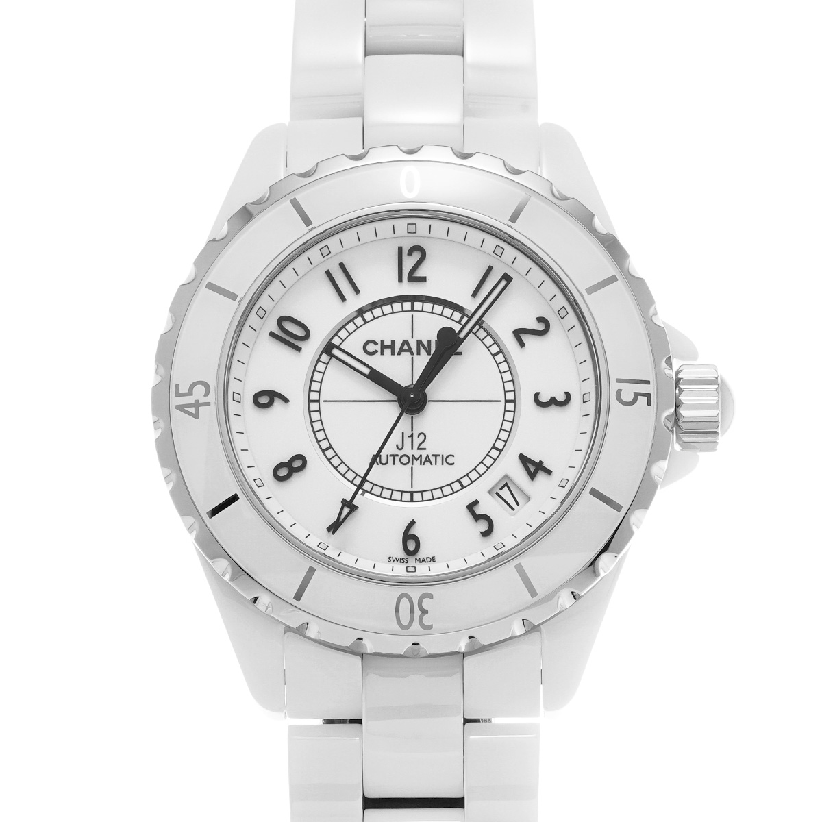 時計 シャネル J12 38MM H0970 ホワイト メンズ 時計 【中古】【wristwatch