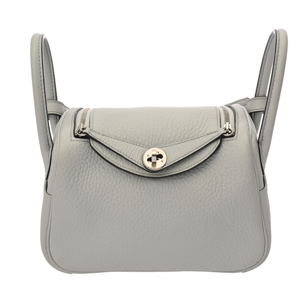 エルメス リンディ ミニ  ブループリュム トリヨンクレマンス レディース バッグ 【中古】【bag】