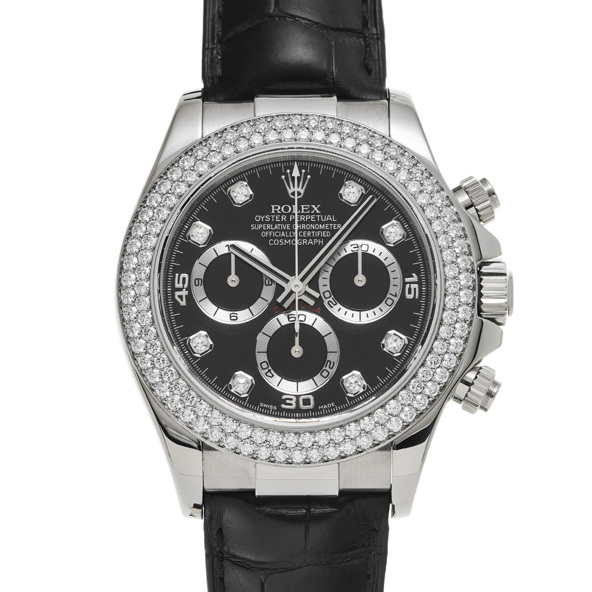 ロレックス コスモグラフ デイトナ 116589RBR ブラック/ダイヤモンド メンズ 時計 【中古】【wristwatch】