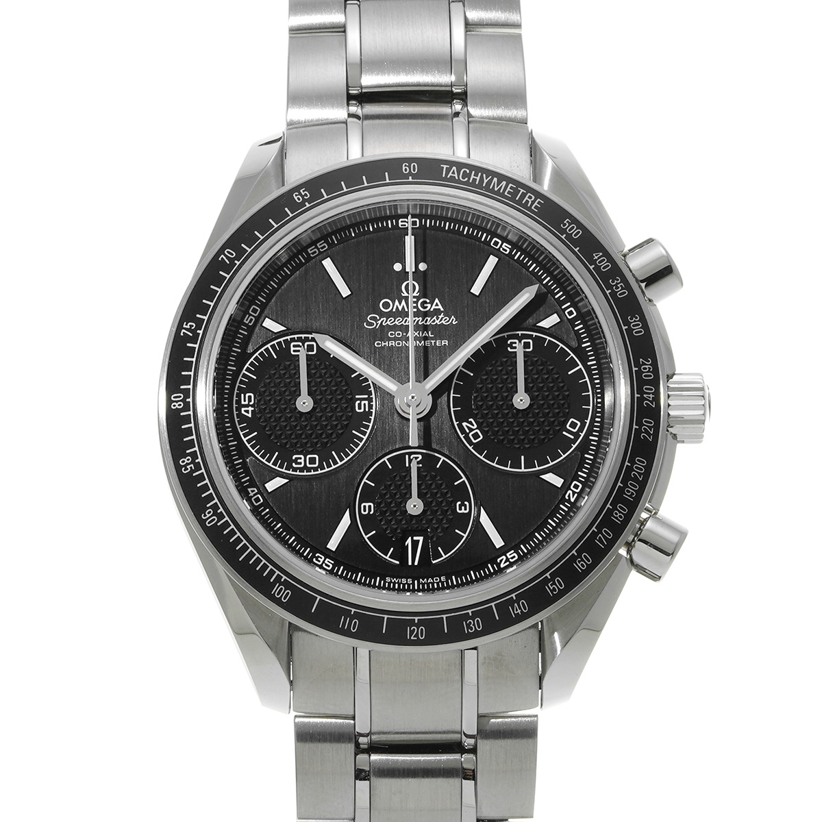 オメガ スピードマスター レーシング コーアクシャル 326.30.40.50.01.001 ブラック メンズ 時計 【中古】【wristwatch】