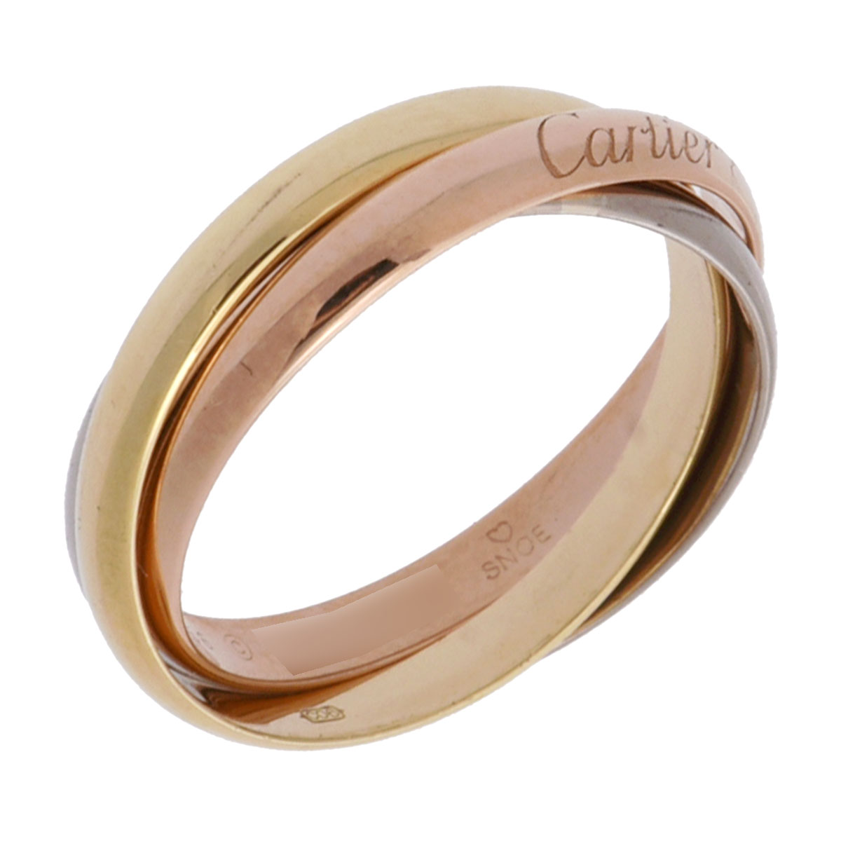Cartie カルティエ トリニティリング　K18 カルティエ トリニティリング #56 ゴールド K18イエローゴールド YG