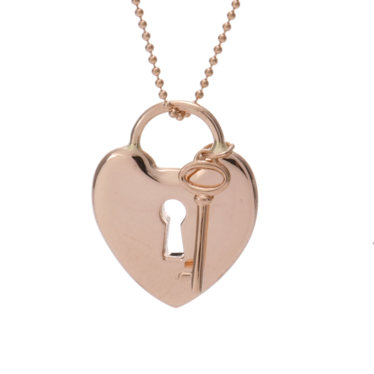 ティファニー　ハートロック　k18 ネックレス　ピンクゴールド ティファニー ハートロック ネックレス ゴールド K18ピンクゴールド PG