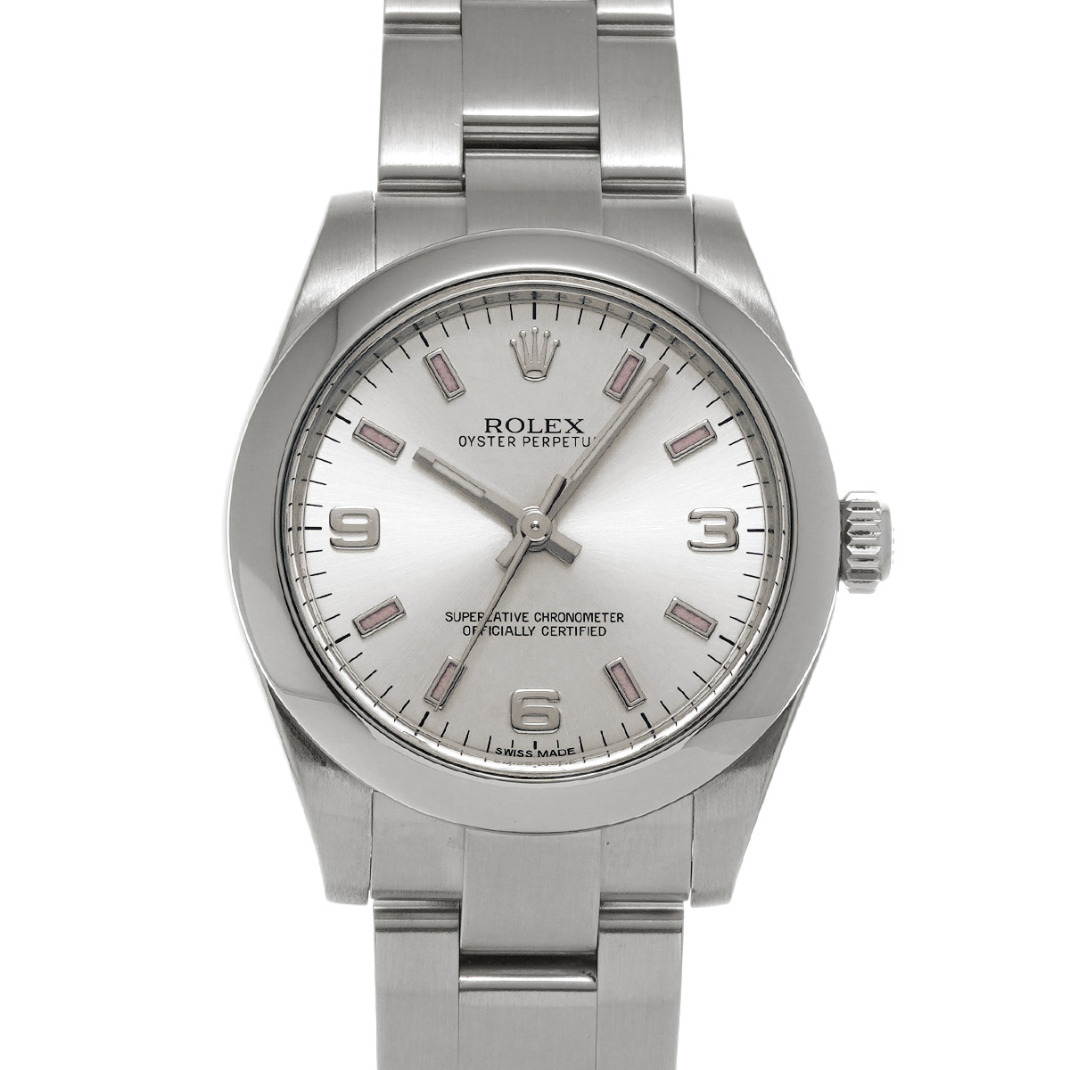 ロレックス オイスターパーペチュアル 177200 シルバー ユニセックス 時計 【中古】【wristwatch】