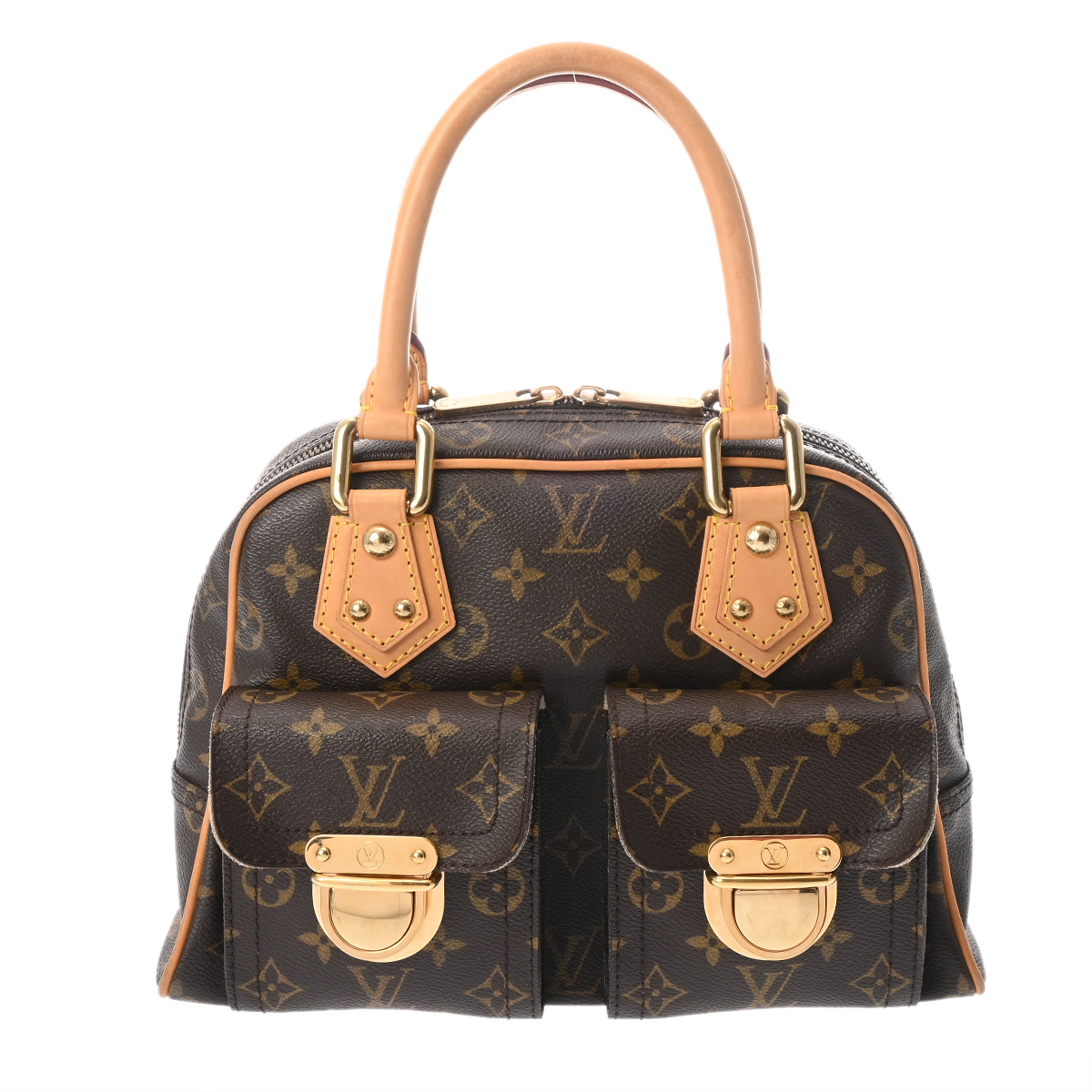 ルイ ヴィトン モノグラム マンハッタン PM ブラウン M40026