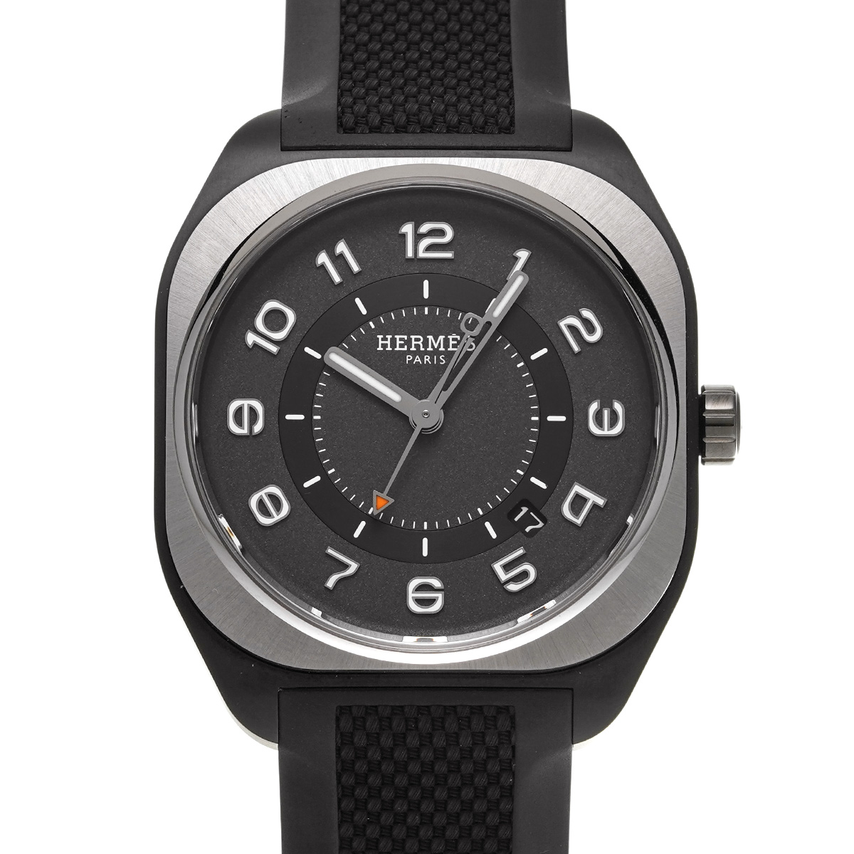 エルメス H08 39MM SP1.741a グレー メンズ 時計 【新品】【wristwatch