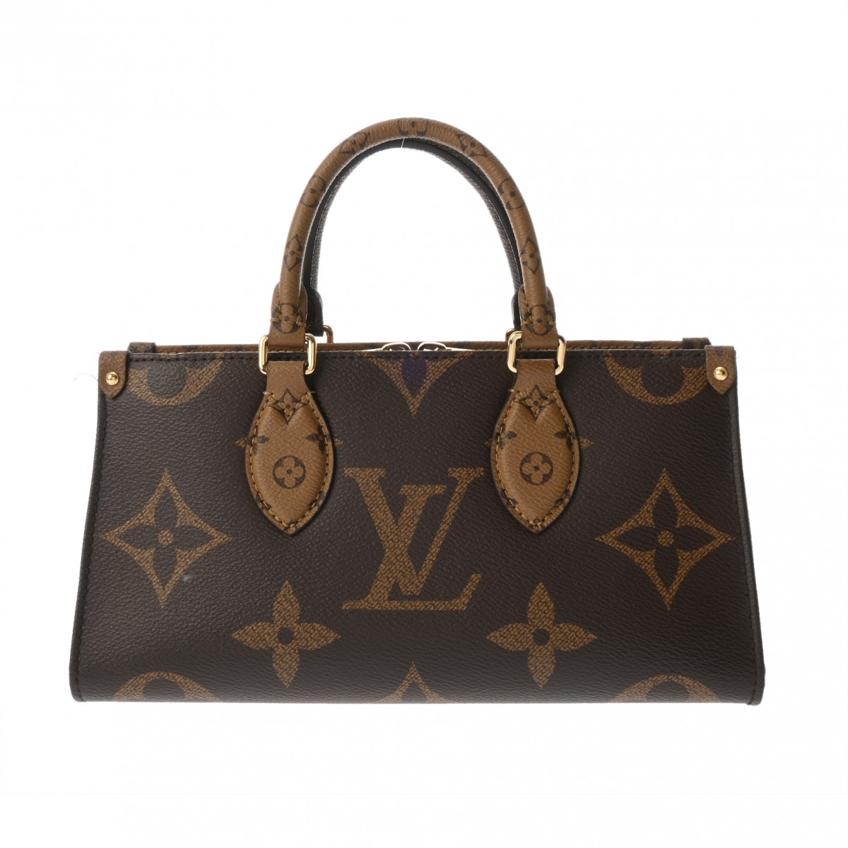 ルイ ヴィトン モノグラムリバース オンザゴー EW チェーン ブラウン M14236 モノグラムキャンバス レディース バッグ 【中古】【bag】