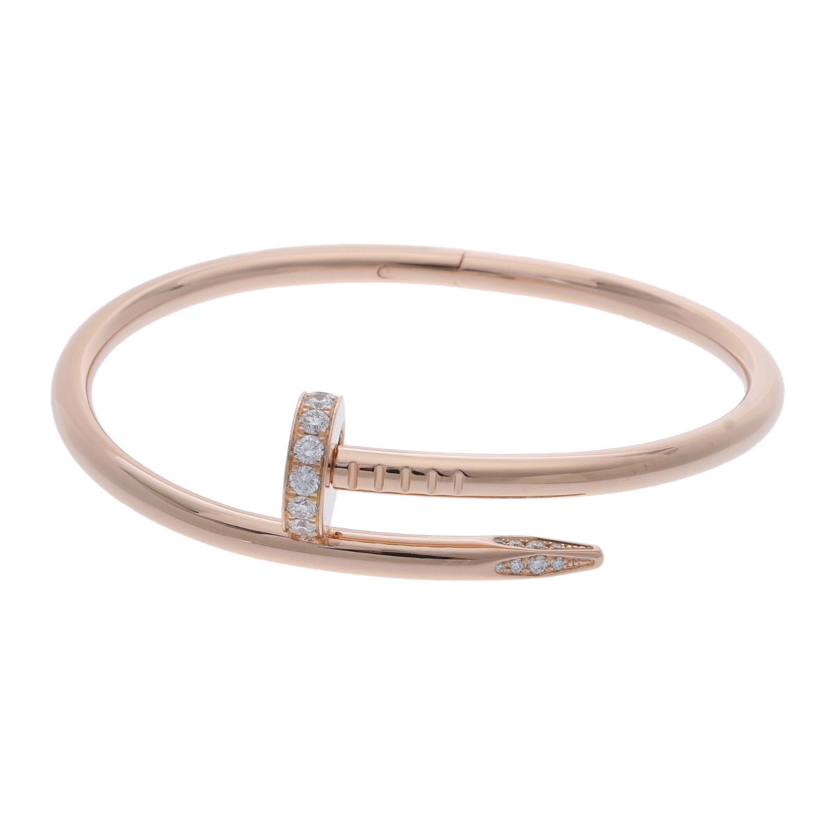 Cartier ジュスト ブレスレット ピンクゴールド K18PG SM 17 Cartier ジュスト ブレスレット ピンクゴールド K18PG SM 17