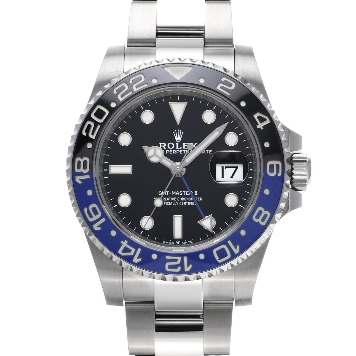 ロレックス GMTマスター II 126710BLNR ブラック メンズ 時計 【中古】【wristwatch】