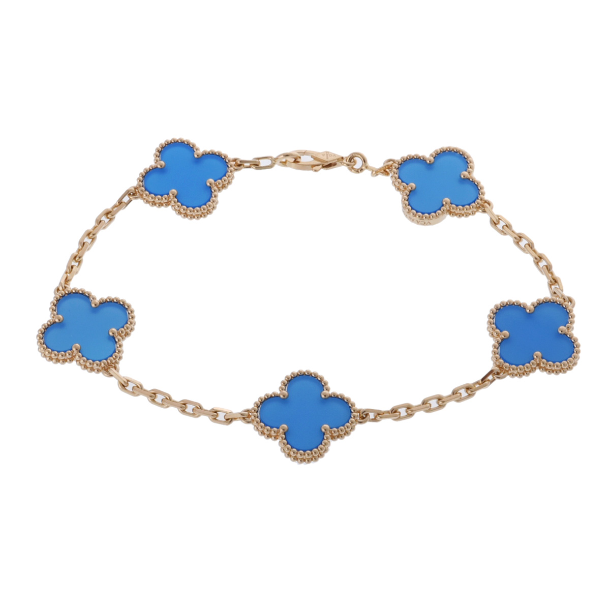 VINTAGE ヴィンテージ ダブルライン カボション バングル ブレスレット