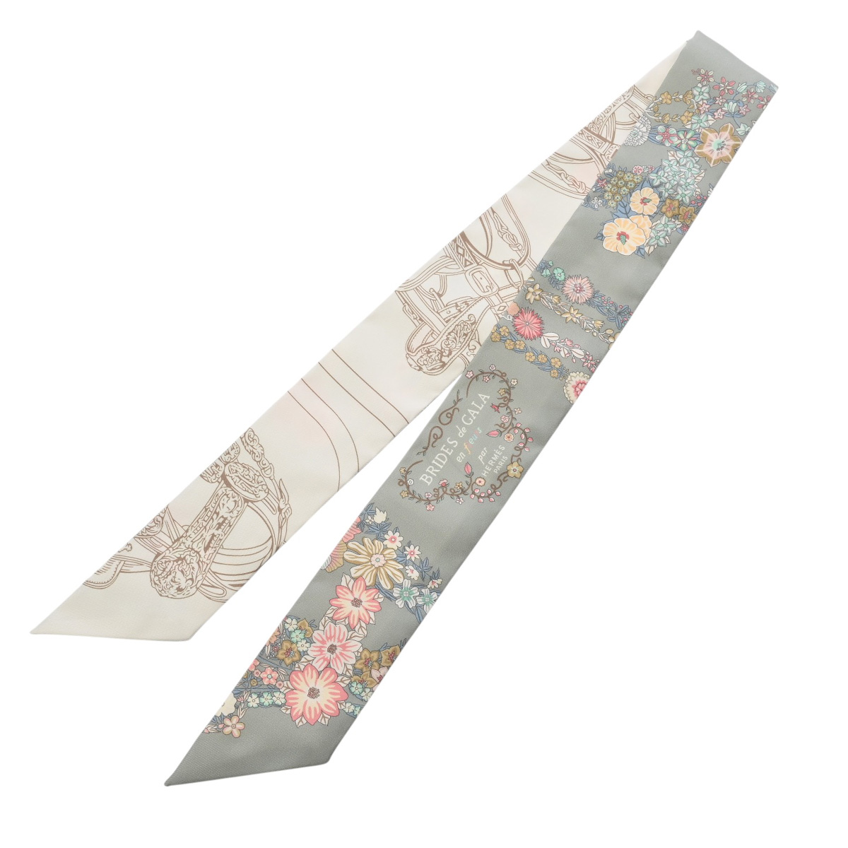 エルメス ツイリー BRIDES DE GALA EN FLEURS マルチカラー 064220S
