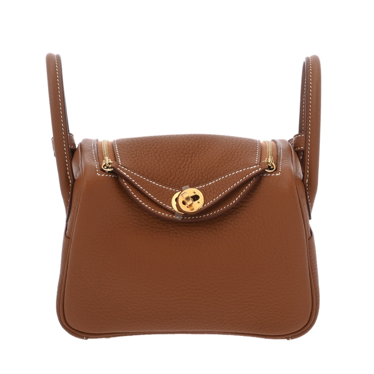 エルメス リンディ ミニ 2 ゴールド トリヨンクレマンス レディース バッグ 【新品】【bag】