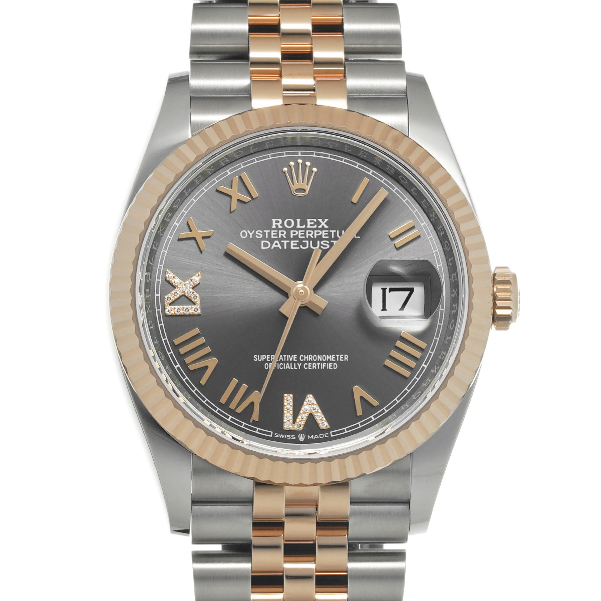 ロレックス デイトジャスト 36 126231 スレート メンズ 時計 【新品】【wristwatch】