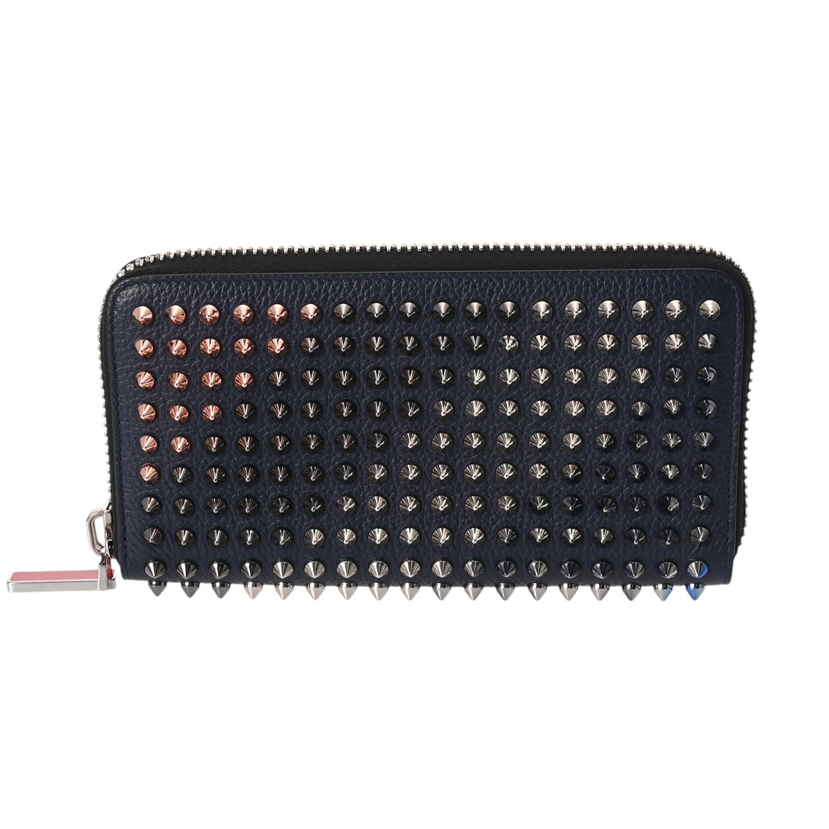 クリスチャンルブタン パネトーネ ウォレット マルチカラー 1165045 カーフレザー/スタッズ ユニセックス 財布 【中古】【purse】