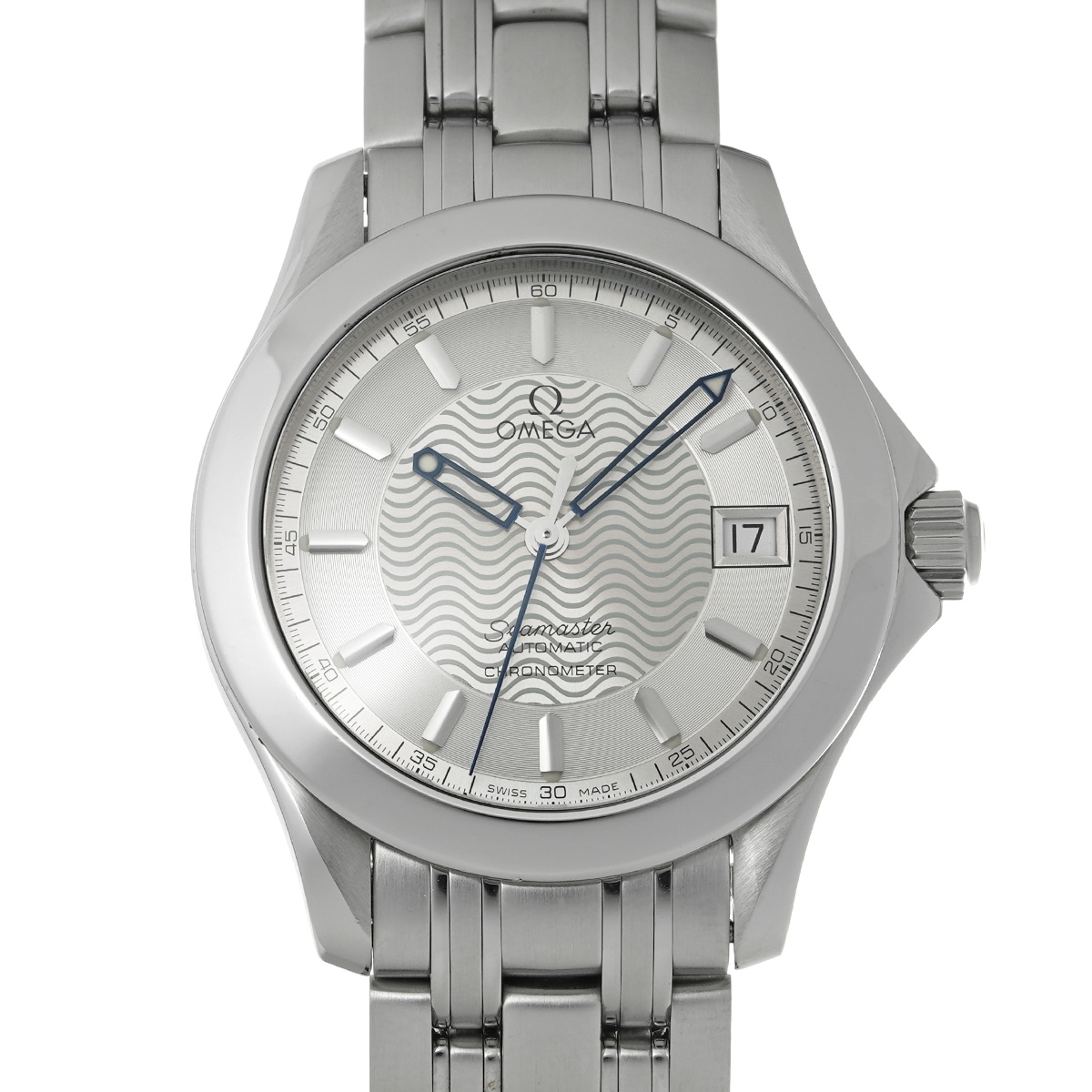 オメガ シーマスター 120 クォーツ 2511.31 シルバー メンズ 時計 【中古】【wristwatch】