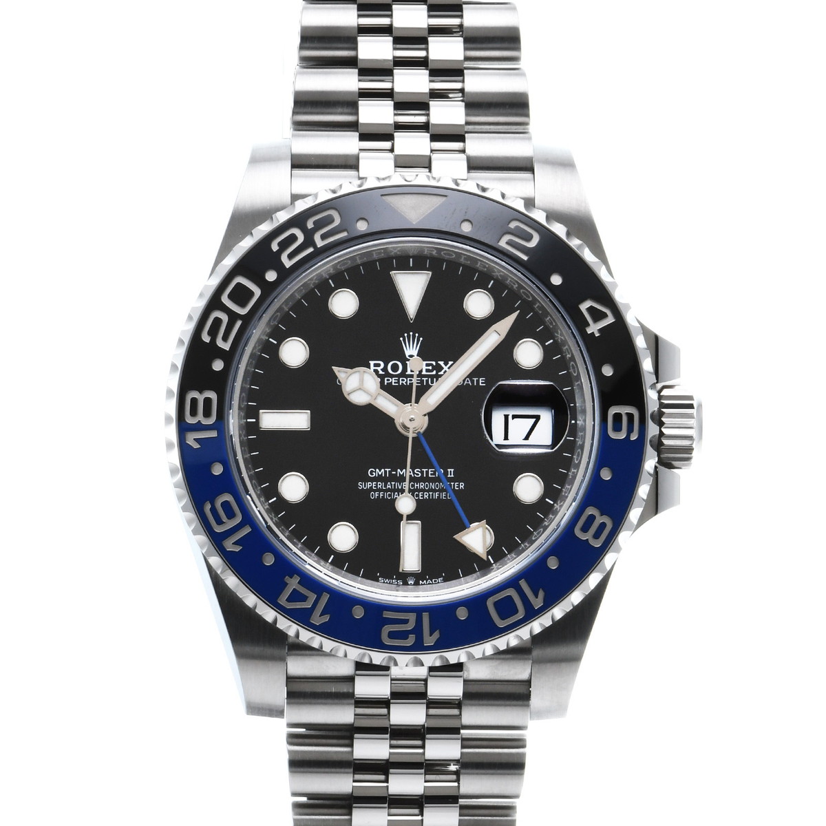ロレックス GMTマスター II 126710BLNR ブラック メンズ 時計 【新品】【wristwatch】