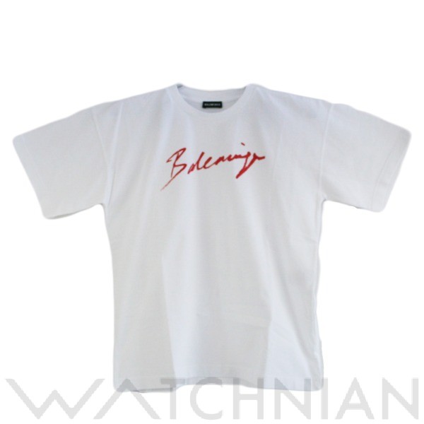 通販サイトへようこそ BALENCIAGA 白Tシャツ CREW - トップス