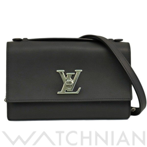 ロックミー・クラッチ　カーフレザー　ノワール　M56088 ノワール/シルバー金具 M56088 カーフレザー LOUIS VUITTON ルイ  ヴィトン レディース 【中古】